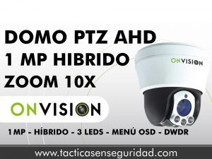 Camara-de-Seguridad-AHD-Domo-PTZ-Zoom-10X-3Leds-ONVISION-ONDPTZ72IN10XIRHD