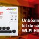Unboxing-de-kit-de-4-camaras-inalambricas-Wi-Fi-Hikvision-con-NVR